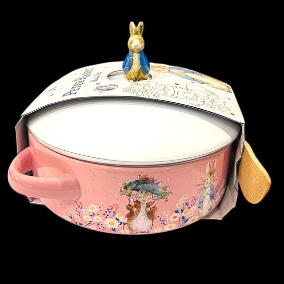 Peter Rabbit Bunny Easter Mini Brie Bake & Serve Set With Spreader - Picture 2 of 9